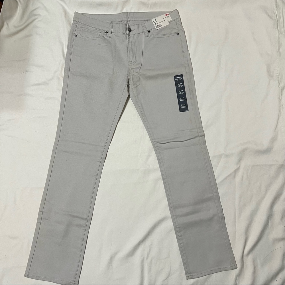 Uniqlo women straight skinny fit jeans
